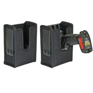 Leather holster for barcode scanner (black)