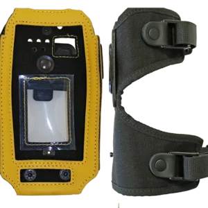 Leather case (yellow) with shoulder grip for IS530.X