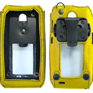 Leather case (yellow) for IS655.X